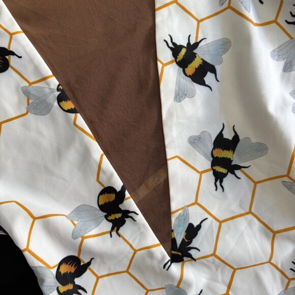 Like New The Bendy Brand Leotard - Size S, Bee Print - Picture 2 of 8